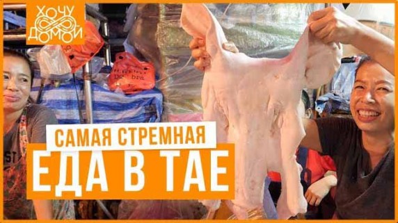 Самая мерзкая еда в Таиланде: акульи плавники, свиные мозги, насекомые и бычий... Хочу домой (2019)